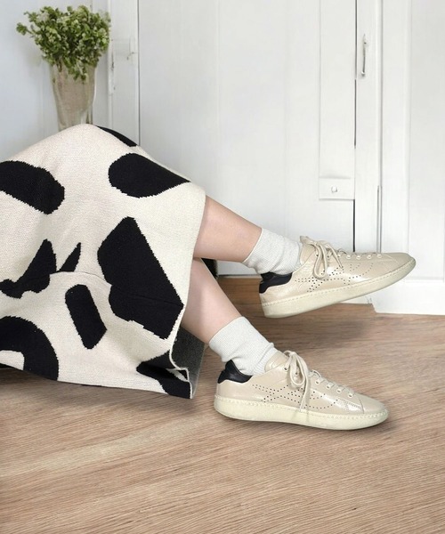 ASH（アッシュ）の「ASH/アッシュ【SUPER】フラットソールローカットスニーカー 2cmヒール フラット（スニーカー・レディース・シャンパン/アイボリー/シルバーグレー/ボルドー/ホワイト×ブラウン・37/36/39/38/40/35）」の17枚目の写真