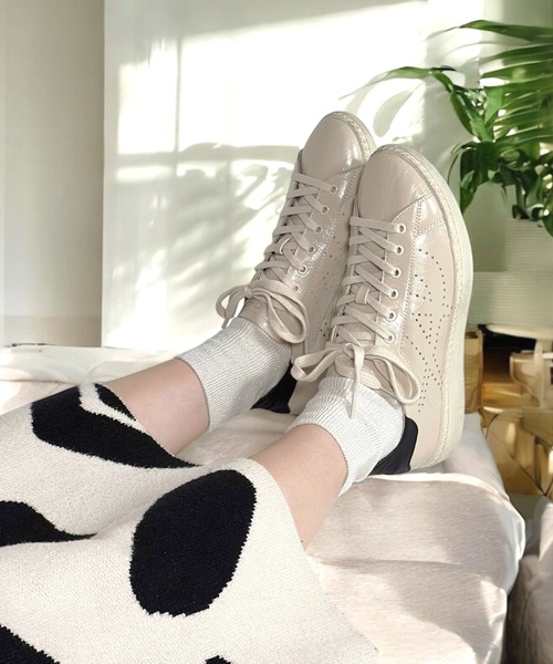 ASH（アッシュ）の「ASH/アッシュ【SUPER】フラットソールローカットスニーカー 2cmヒール フラット（スニーカー・レディース・シャンパン/アイボリー/シルバーグレー/ボルドー/ホワイト×ブラウン・37/36/39/38/40/35）」の16枚目の写真