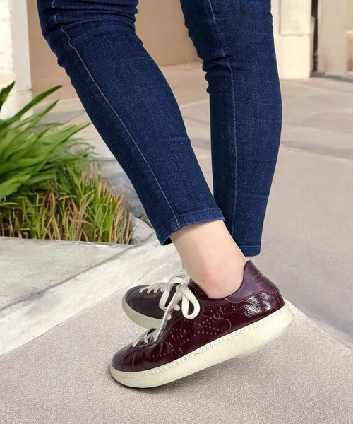 ASH（アッシュ）の「ASH/アッシュ【SUPER】フラットソールローカットスニーカー 2cmヒール フラット（スニーカー・レディース・シャンパン/アイボリー/シルバーグレー/ボルドー/ホワイト×ブラウン・37/36/39/38/40/35）」の20枚目の写真