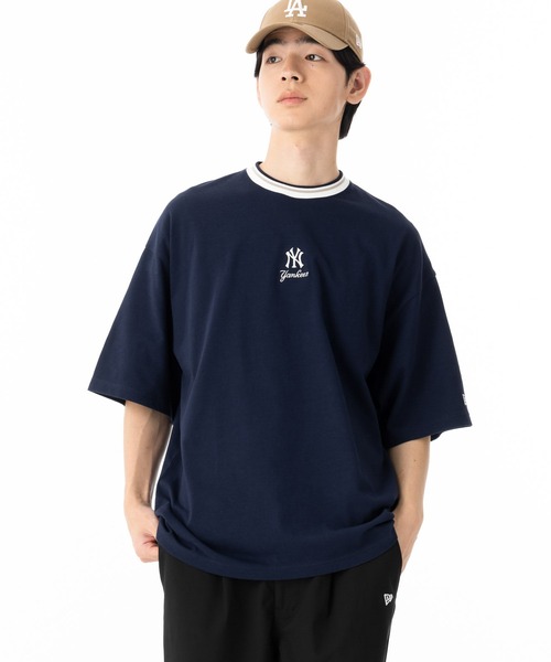 NEW ERA(ニューエラ)の「ニューエラ 半袖Tシャツ オーバーサイズ MLBコットン(Tシャツ/カットソー・メンズ・ネイビー/ホワイト・XXL/XL/L/M/S)」の20枚目の写真