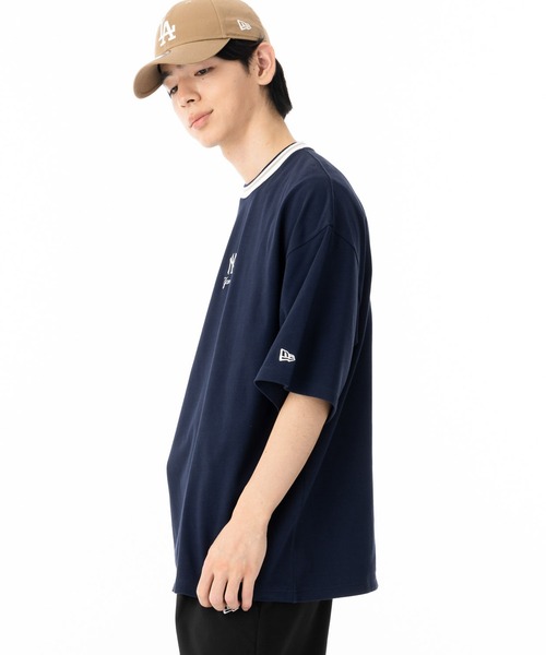 NEW ERA(ニューエラ)の「ニューエラ 半袖Tシャツ オーバーサイズ MLBコットン(Tシャツ/カットソー・メンズ・ネイビー/ホワイト・XXL/XL/L/M/S)」の22枚目の写真