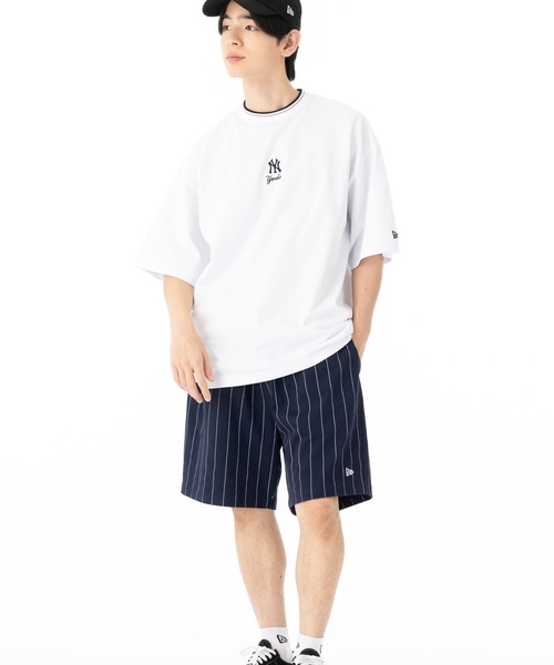 NEW ERA(ニューエラ)の「ニューエラ 半袖Tシャツ オーバーサイズ MLBコットン(Tシャツ/カットソー・メンズ・ネイビー/ホワイト・XXL/XL/L/M/S)」の11枚目の写真