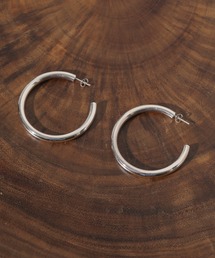 en CAnAF（エンカナフ）の「シルバー925 ハーフフープ ビッグ ピアス（ピアス（両耳用））」