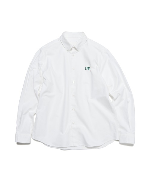 SOPHNET.(ソフネット)の「SPN WAPPEN REGULAR FIT B.D SHIRT(シャツ/ブラウス・メンズ・ネイビー/ピンク/ホワイト・SMALL/MEDIUM/LARGE/X-LARGE)」の1枚目の写真