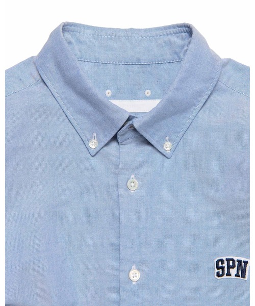 SOPHNET.(ソフネット)の「SPN WAPPEN REGULAR FIT B.D SHIRT(シャツ/ブラウス・メンズ・ネイビー/ピンク/ホワイト・SMALL/MEDIUM/LARGE/X-LARGE)」の5枚目の写真