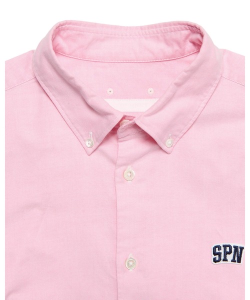 SOPHNET.(ソフネット)の「SPN WAPPEN REGULAR FIT B.D SHIRT(シャツ/ブラウス・メンズ・ネイビー/ピンク/ホワイト・SMALL/MEDIUM/LARGE/X-LARGE)」の7枚目の写真