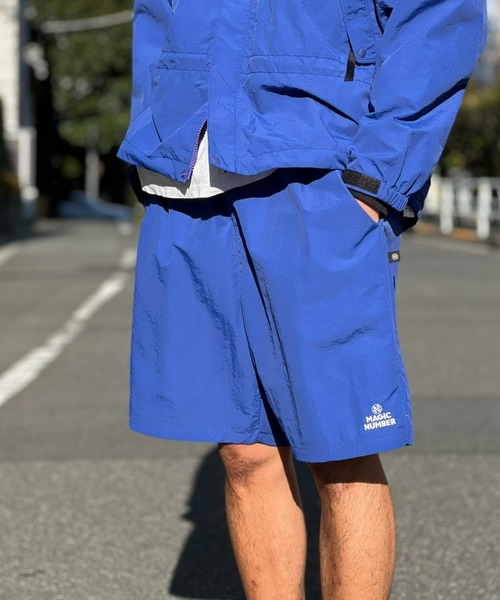 MAGIC NUMBER(マジック ナンバー)の「【MAGIC NUMBER】 RETRO WIND SHORT レトロウインドショート(その他パンツ・メンズ・ブルー/グリーン/ブラック・MEDIUM/LARGE/X-LARGE)」の15枚目の写真