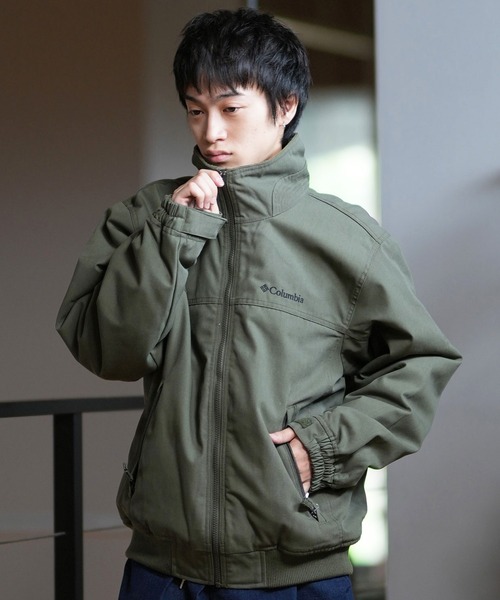 Columbia（コロンビア）の「columbia/コロンビア LOMA VISTA STAND NECK JACKET ロマヴィスタスタンドネックマウンテンジャケット フリース 刺繍ロゴ XM5673（ブルゾン・メンズ・ブラック/ベージュ/カーキ/ネイビー/ブルーグレー・XXL/XL/L/M）」の19枚目の写真