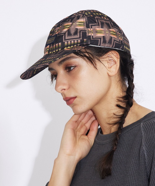 PENDLETON（ペンドルトン）の「【PENDLETON / ペンドルトン】ECOPET/6パネルキャップ/ハーディング柄/PDT-000-251043（キャップ・メンズ・ベージュ/ブラック・フリー）」の2枚目の写真