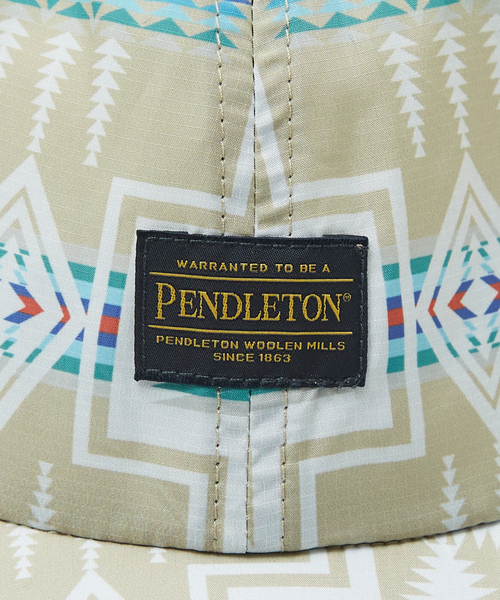 PENDLETON（ペンドルトン）の「【PENDLETON / ペンドルトン】ECOPET/6パネルキャップ/ハーディング柄/PDT-000-251043（キャップ・メンズ・ベージュ/ブラック・フリー）」の15枚目の写真