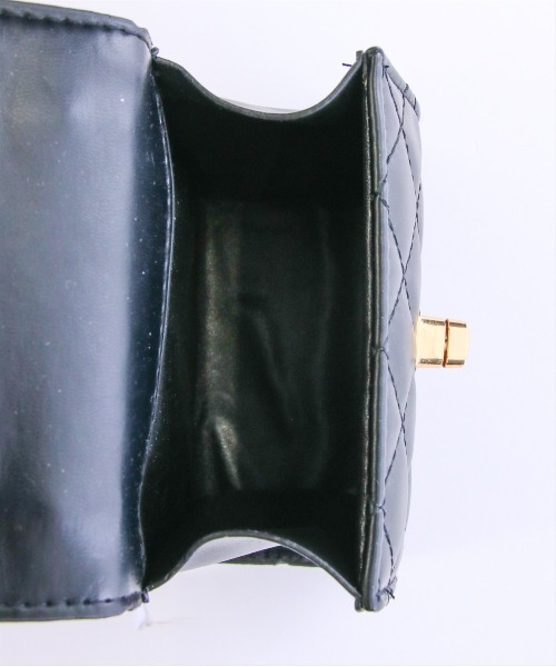 clear（クリア）の「キルティングミニショルダーバッグ［旅行 デイリー 着回し抜群］≪SS新作≫（ショルダーバッグ・レディース・ピンク/オフホワイト/ブラック・F）」の15枚目の写真