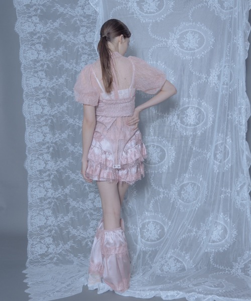 lace design corset/レースデザインコルセット（その他トップス