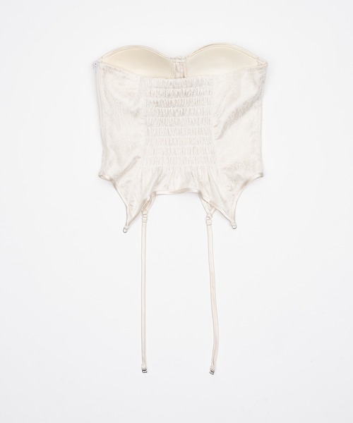 monepine / モネピネ/レースデザインコルセット lace design corset/レースデザインコルセット（その他トップス