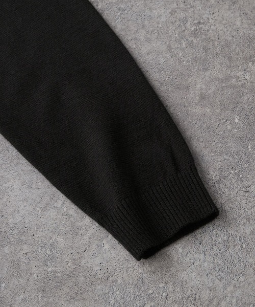 ハンズオブクリエイション新品タグ付きざっくりニット　ブラック ハンズオブクリエイション新品タグ付きざっくりニット ブラック Hands