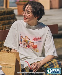 DISCUS ATHLETIC | 【DISCUS ATHLETIC×HARIBO】コラボ グラフィックプリント半袖Tシャツ ディスカス アスレチック×ハリボー(Tシャツ/カットソー)