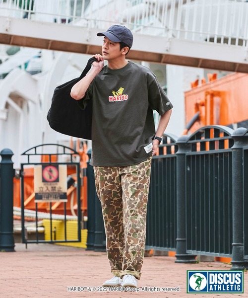 DISCUS ATHLETIC（ディスカス　アスレチック）の「【DISCUS ATHLETIC×HARIBO】コラボ グラフィックプリント半袖Tシャツ ディスカス アスレチック×ハリボー（Tシャツ/カットソー・レディース・ホワイト系2/ホワイト系1/ホワイト系/ブラック系1/ホワイト/ブラック系2/ブラック系/スミクロ・L/M）」の12枚目の写真