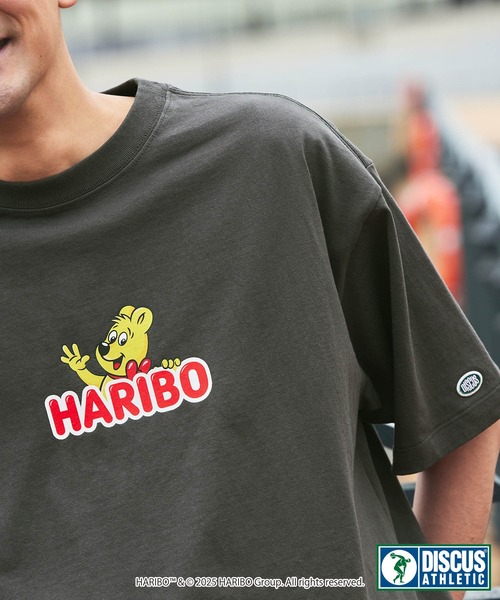 DISCUS ATHLETIC（ディスカス　アスレチック）の「【DISCUS ATHLETIC×HARIBO】コラボ グラフィックプリント半袖Tシャツ ディスカス アスレチック×ハリボー（Tシャツ/カットソー・レディース・ホワイト系2/ホワイト系1/ホワイト系/ブラック系1/ホワイト/ブラック系2/ブラック系/スミクロ・L/M）」の14枚目の写真
