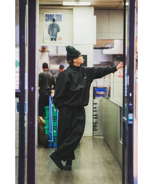 FRED PERRY(フレッドペリー)の「【別注】 FRED PERRY / Shell Jacket(ブルゾン・メンズ・ネイビー/ブラック・MEDIUM/LARGE/SMALL/X-LARGE)」の6枚目の写真