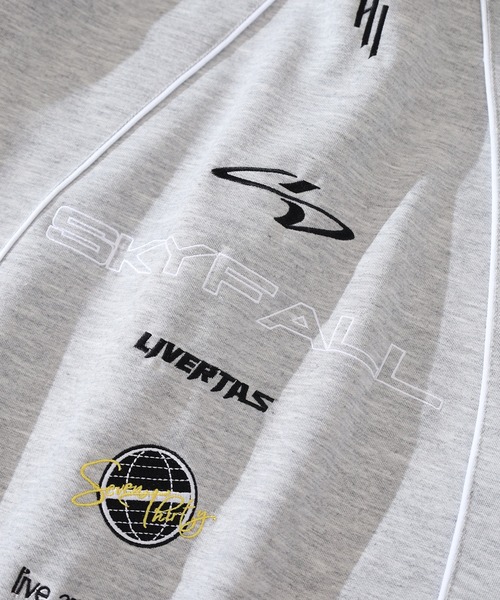RE730(アールイーセブンサーティー)の「Piping pullover hoodie / パイピングプルオーバーパーカー unisex(パーカー・メンズ・ネイビー/グレー/ブラック・XL/L/M)」の9枚目の写真