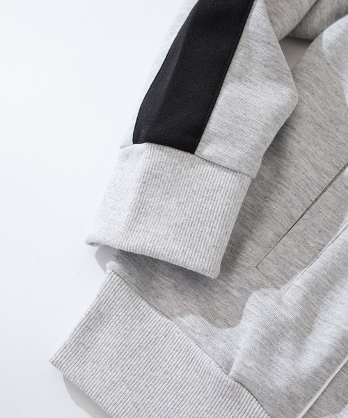RE730(アールイーセブンサーティー)の「Piping pullover hoodie / パイピングプルオーバーパーカー unisex(パーカー・メンズ・ネイビー/グレー/ブラック・XL/L/M)」の12枚目の写真