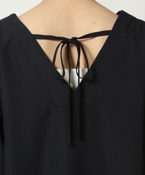 LAKOLE（ラコレ）の「袖ボリューム長袖ワンピース / 322153（ワンピース・レディース・ベージュ/ブルーグレー/ブラック・FREE）」の12枚目の写真