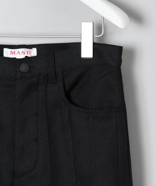 MASU PLEATED PANTS サイズ46 MASU / PLEATED PANTS-MASUの通販EQUAL