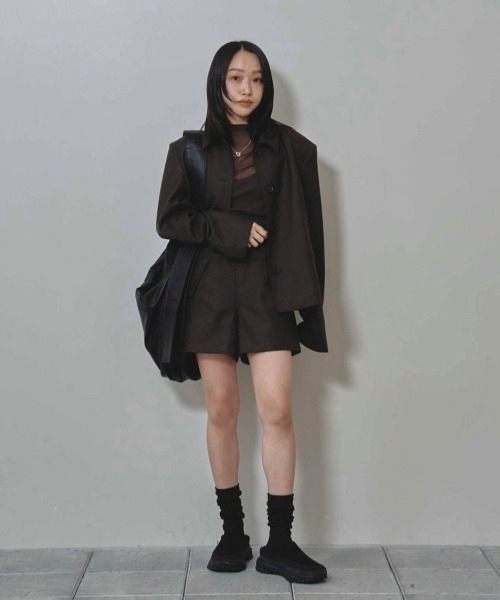 セール】Asymmetry Mesh Tops（Tシャツ/カットソー）｜TODAYFUL