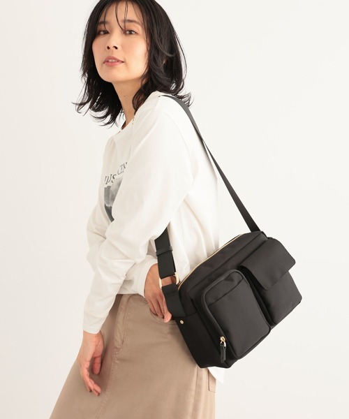 BARNYARDSTORM（バンヤードストーム）の「BARNYARDSTORM / キレイめスクエアショルダー【WEB限定】（ショルダーバッグ・レディース・レオパード/ブラック・FREE）」の10枚目の写真