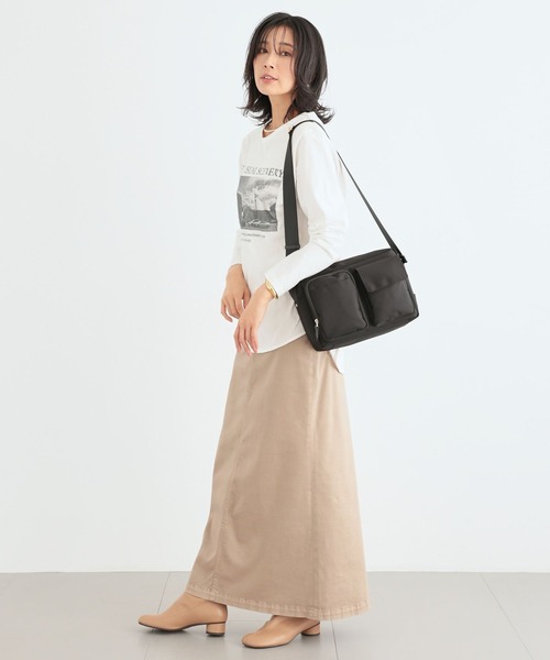 BARNYARDSTORM（バンヤードストーム）の「BARNYARDSTORM / キレイめスクエアショルダー【WEB限定】（ショルダーバッグ・レディース・レオパード/ブラック・FREE）」の13枚目の写真