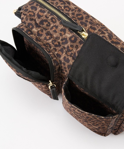BARNYARDSTORM（バンヤードストーム）の「BARNYARDSTORM / キレイめスクエアショルダー【WEB限定】（ショルダーバッグ・レディース・レオパード/ブラック・FREE）」の20枚目の写真