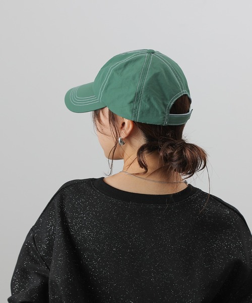 COLONY 2139（コロニートゥーワンスリーナイン）の「ナイロン刺繍キャップ（キャップ・レディース・ネイビー/グリーン/ベージュ・FREE）」の16枚目の写真