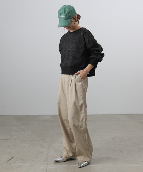 COLONY 2139（コロニートゥーワンスリーナイン）の「ナイロン刺繍キャップ（キャップ・レディース・ネイビー/グリーン/ベージュ・FREE）」の20枚目の写真