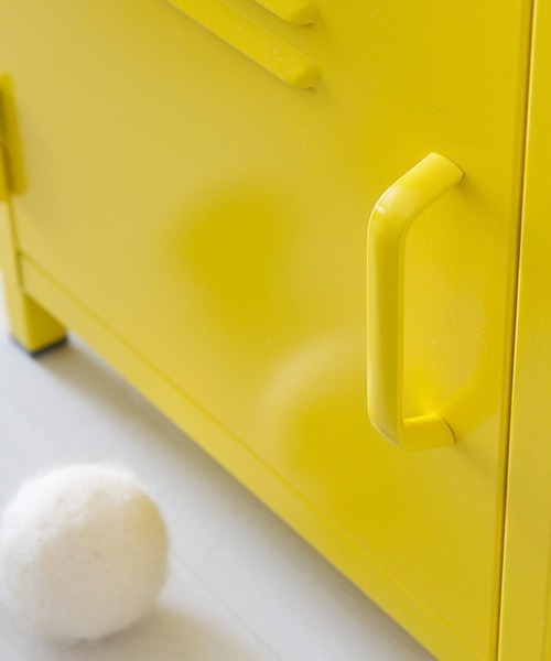 iellio（イエリオ）の「＜MARKET B＞スチールロッカーキャビネット 収納ラック（家具・レディース・イエロー/ブラック/ライトグレー/ホワイト・F）」の15枚目の写真