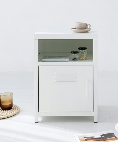 iellio（イエリオ）の「＜MARKET B＞スチールロッカーキャビネット 収納ラック（家具・レディース・イエロー/ブラック/ライトグレー/ホワイト・F）」の11枚目の写真