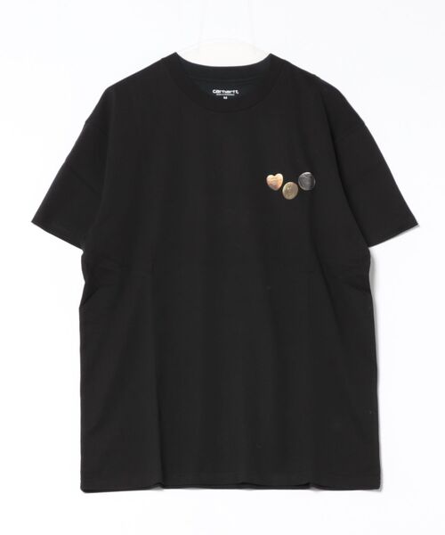 Carhartt WIP(カーハートダブリューアイピー)の「Carhartt WIP/カーハートダブリューアイピー 半袖Tシャツ バックプリント S/S BUTTON T-SHIRT I034658(Tシャツ/カットソー・メンズ・ブラック/ブラウン/ホワイト/ブルー・M/XL/L)」の14枚目の写真