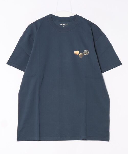 Carhartt WIP(カーハートダブリューアイピー)の「Carhartt WIP/カーハートダブリューアイピー 半袖Tシャツ バックプリント S/S BUTTON T-SHIRT I034658(Tシャツ/カットソー・メンズ・ブラック/ブラウン/ホワイト/ブルー・M/XL/L)」の16枚目の写真
