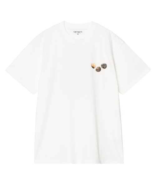 Carhartt WIP(カーハートダブリューアイピー)の「Carhartt WIP/カーハートダブリューアイピー 半袖Tシャツ バックプリント S/S BUTTON T-SHIRT I034658(Tシャツ/カットソー・メンズ・ブラック/ブラウン/ホワイト/ブルー・M/XL/L)」の8枚目の写真