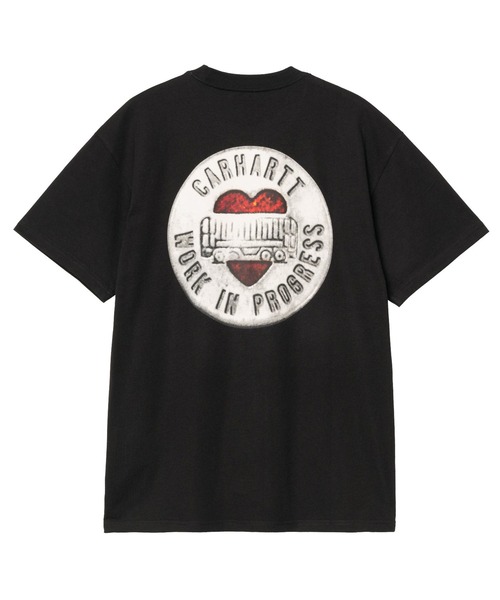 Carhartt WIP(カーハートダブリューアイピー)の「Carhartt WIP/カーハートダブリューアイピー 半袖Tシャツ バックプリント S/S BUTTON T-SHIRT I034658(Tシャツ/カットソー・メンズ・ブラック/ブラウン/ホワイト/ブルー・M/XL/L)」の12枚目の写真