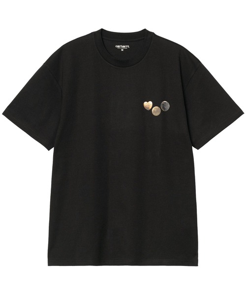 Carhartt WIP(カーハートダブリューアイピー)の「Carhartt WIP/カーハートダブリューアイピー 半袖Tシャツ バックプリント S/S BUTTON T-SHIRT I034658(Tシャツ/カットソー・メンズ・ブラック/ブラウン/ホワイト/ブルー・M/XL/L)」の11枚目の写真