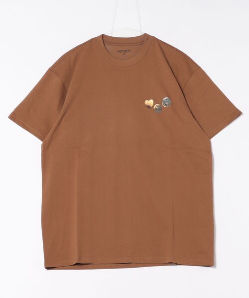 Carhartt WIP(カーハートダブリューアイピー)の「Carhartt WIP/カーハートダブリューアイピー 半袖Tシャツ バックプリント S/S BUTTON T-SHIRT I034658(Tシャツ/カットソー・メンズ・ブラック/ブラウン/ホワイト/ブルー・M/XL/L)」の15枚目の写真