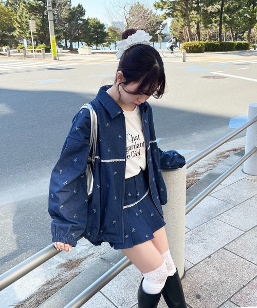 apres jour(アプレジュール)の「【セットアップ可能】柄アソートミニスカート(スカート・レディース・ホワイト系その他2/ブラック系その他/ブルー/インディゴブルー・フリー/X-LARGE)」の7枚目の写真