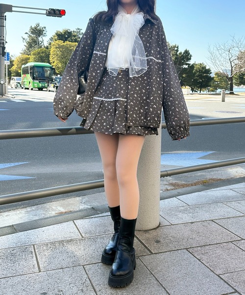 apres jour(アプレジュール)の「【セットアップ可能】柄アソートミニスカート(スカート・レディース・ホワイト系その他2/ブラック系その他/ブルー/インディゴブルー・フリー/X-LARGE)」の5枚目の写真