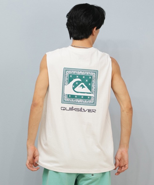 COMMISSION 23SS タンクトップ M Quiksilver タンクトップ EVERYDAY STRIPE TANK/クイック