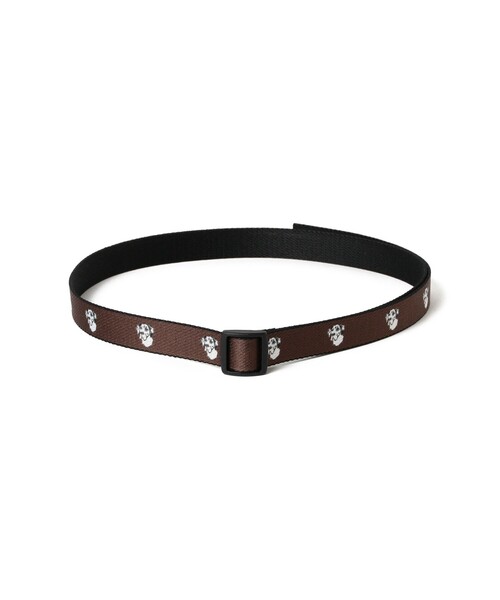 BEAMS BOY（ビームスボーイ）の「【別注】THOMAS BATES / DOG BELT（ベルト・レディース・オリーブ/ブラウン・ONE SIZE）」の2枚目の写真