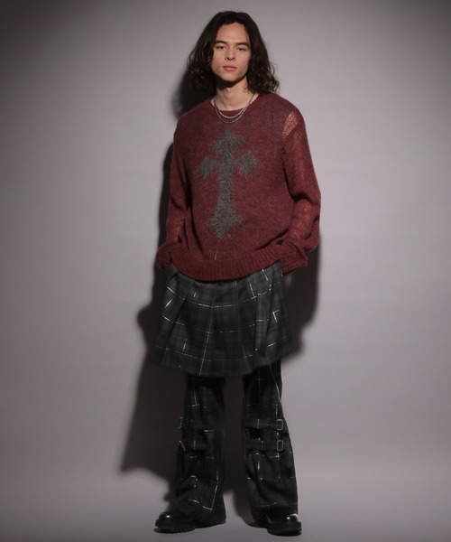 HARE（ハレ）の「【UNDERGROUND MODE SET UP対応】ボンテージパンツ(HARE)（その他パンツ・メンズ・レッド/ブラック・FREE）」の13枚目の写真