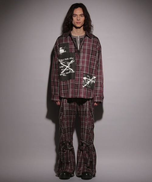 HARE（ハレ）の「【UNDERGROUND MODE SET UP対応】ボンテージパンツ(HARE)（その他パンツ・メンズ・レッド/ブラック・FREE）」の21枚目の写真