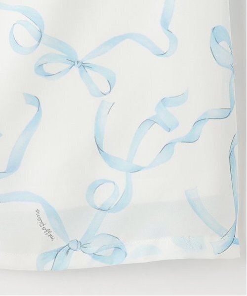 mezzo piano Junior(メゾピアノジュニア)の「【ニコ☆プチ・Cuugal掲載】リボン柄ボウタイつきフリルブラウス(シャツ/ブラウス・キッズ・ライトピンク/ライトブルー・M:150cm/L:160cm/S:140cm)」の20枚目の写真