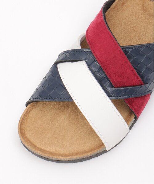 ikka（イッカ）の「切り替えクロスベルトサンダル（サンダル・メンズ・ネイビー/ブラック・M/L/XL）」の15枚目の写真