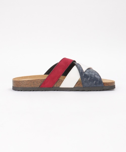 ikka（イッカ）の「切り替えクロスベルトサンダル（サンダル・メンズ・ネイビー/ブラック・M/L/XL）」の5枚目の写真