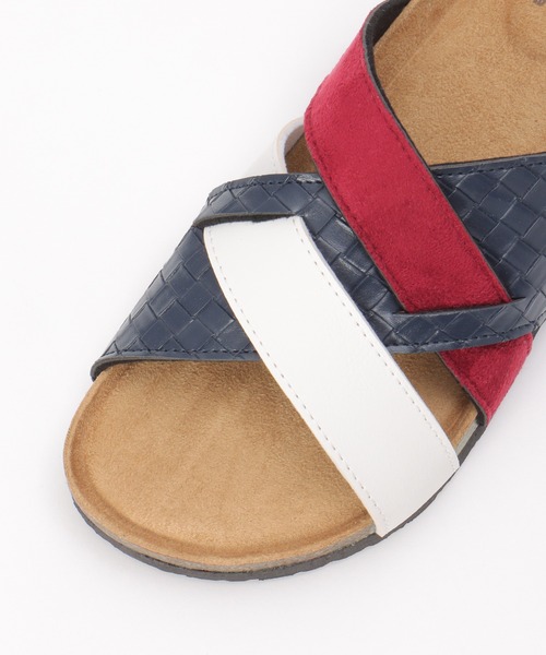 ikka（イッカ）の「切り替えクロスベルトサンダル（サンダル・メンズ・ネイビー/ブラック・M/L/XL）」の7枚目の写真